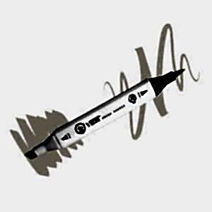 Vincent Graph Master Brush Marker W174 Pebble - Vincent