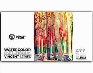 Vincent Suluboya Defteri 300Gr 14X35 10 Sayfa - Vincent