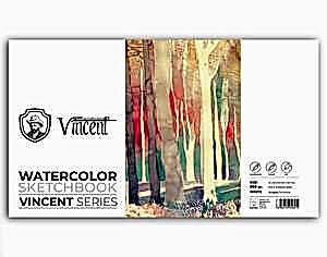 Vincent Suluboya Defteri 300Gr 15X35 10 Sayfa - Vincent