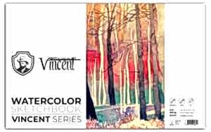 Vincent Suluboya Defteri 300Gr 20X40 10 Sayfa - Vincent