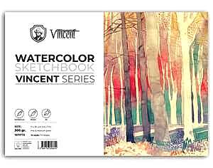 Vincent Suluboya Defteri 300Gr 21X30 10 Sayfa - Vincent