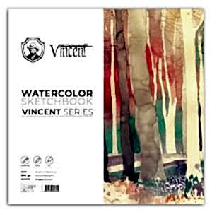 Vincent Suluboya Defteri 300Gr 30X30 10 Sayfa - Vincent