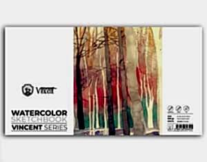 Vincent Suluboya Defteri 300Gr 6X20 10 Sayfa - Vincent