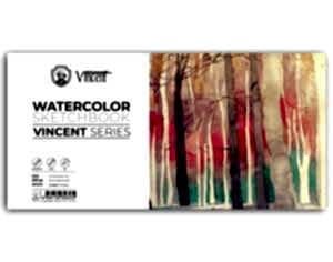 Vincent Suluboya Defteri 300Gr 9X18 10 Sayfa - Vincent