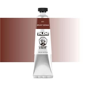Vincent Talent Yağlı Boya 200 ML 411 Burnt Sienna - Vincent