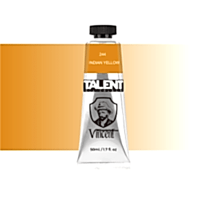Vincent Talent Yağlı Boya 50 ML 244 Indian Yellow - Vincent