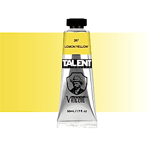 Vincent Talent Yağlı Boya 50 ML 267 Lemon Yellow - Vincent