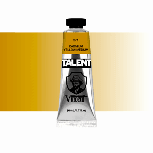 Vincent Talent Yağlı Boya 50 ML 271 Cadmium Yellow Medium - Vincent