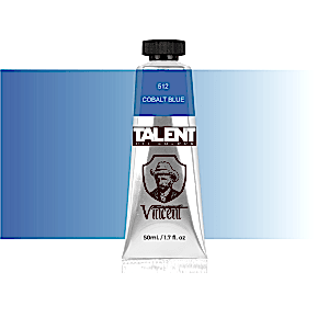 Vincent Talent Yağlı Boya 50 ML 512 Cobalt Blue - Vincent