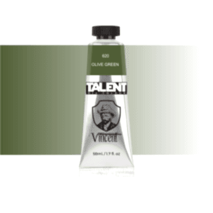 Vincent Talent Yağlı Boya 50 ML 620 Olive Green - Vincent