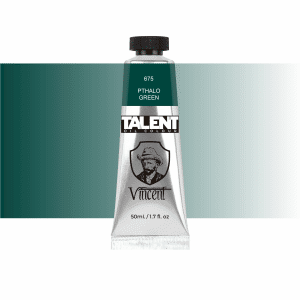 Vincent Talent Yağlı Boya 50 ML 675 Phthalo Green - Vincent