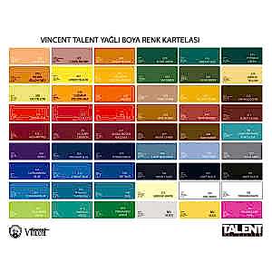 Vincent Talent Yağlı Boya 50 ML 675 Phthalo Green - 2