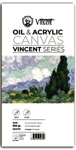 Vincent Yağlı ve Akrilik Boya Kanvas Pad 300gr 10X20cm 10 Yaprak - Vincent