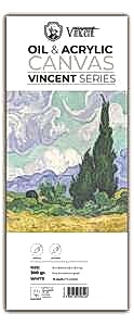 Vincent Yağlı ve Akrilik Boya Kanvas Pad 300gr 15X40cm 10 Yaprak - Vincent
