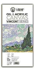 Vincent Yağlı ve Akrilik Boya Kanvas Pad 300gr 16,5X34cm 10 Yaprak - Vincent