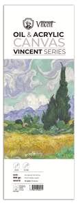 Vincent Yağlı ve Akrilik Boya Kanvas Pad 300gr 20X56cm 10 Yaprak - Vincent